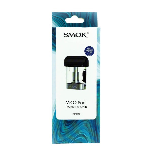 SMOK Mico Pod (3-Pack) |Mesh 0.8ohm with Packaging