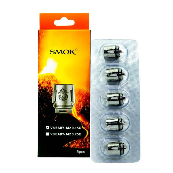 SMOK TFV8 Baby Coil (5-Pack) | V8 Baby M2 0.15ohm