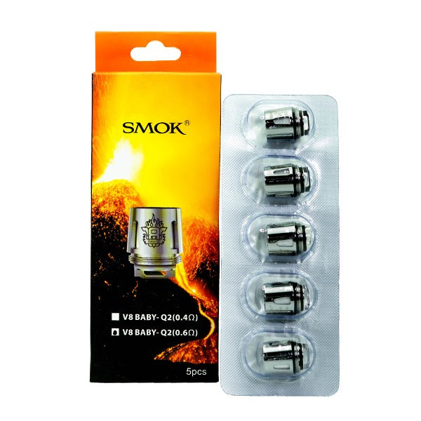 SMOK TFV8 Baby Coil (5-Pack) | V8 Baby Q2 0.6ohm