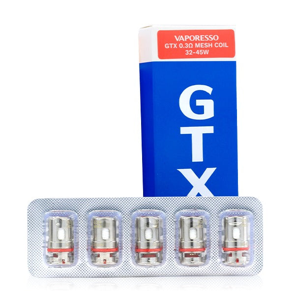 GTX - Mesh 0.2ohm (5-Pack) | GTX - Mesh 0.3ohm with Packaging