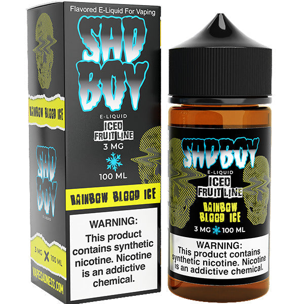 Sadboy Series E-Liquid 100mL | Rainbow Blood Ice with Packaging