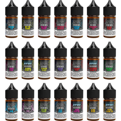 Sadboy Salt Series E-Liquid | 30mL (Salt Nic) | Group Photo