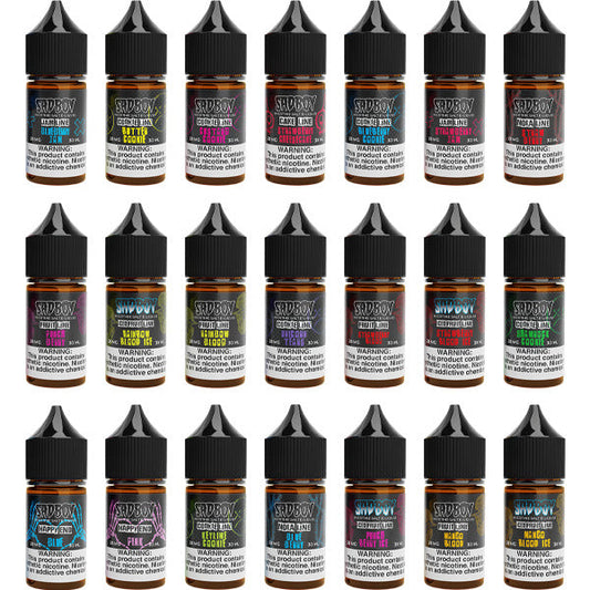 Sadboy Salt Series E-Liquid 30mL (Salt Nic) | Group Photo