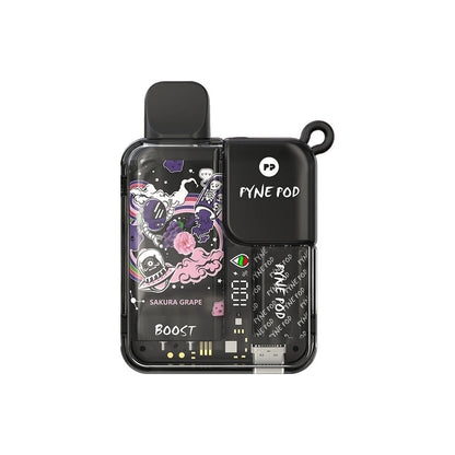 Pyne Pod Boost Disposable | 8500 Puffs | 10mL | 50mg | MOQ 5 | Sakura Grape