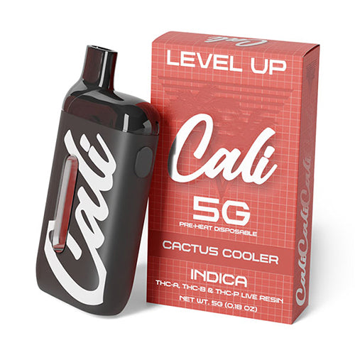 Savage Cali Extrax Level Up LR THCA + THCB + THCP (5g)(DispoDelta) | Cactus Cooler with Packaging