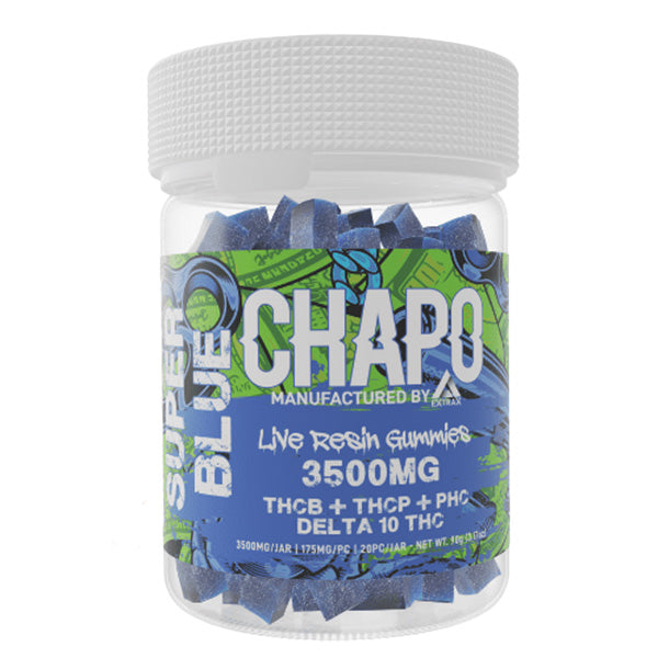 Savage – Chapo Extrax Live Resin D10 Gummies | 3500mg/20ct.
