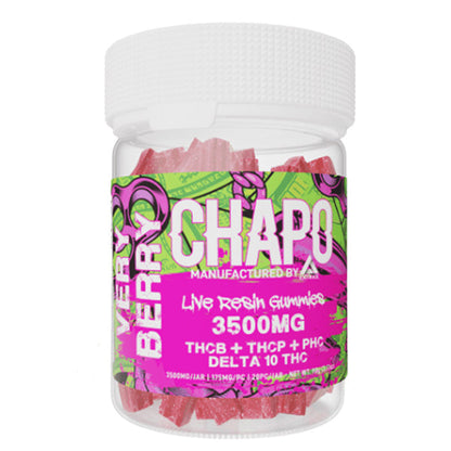 Savage – Chapo Extrax Live Resin D10 Gummies | 3500mg/20ct.