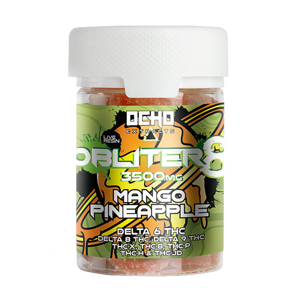 Savage – Ocho Extracts Obliter8 Live Resin D6 Gummies | 3500mg/20ct.