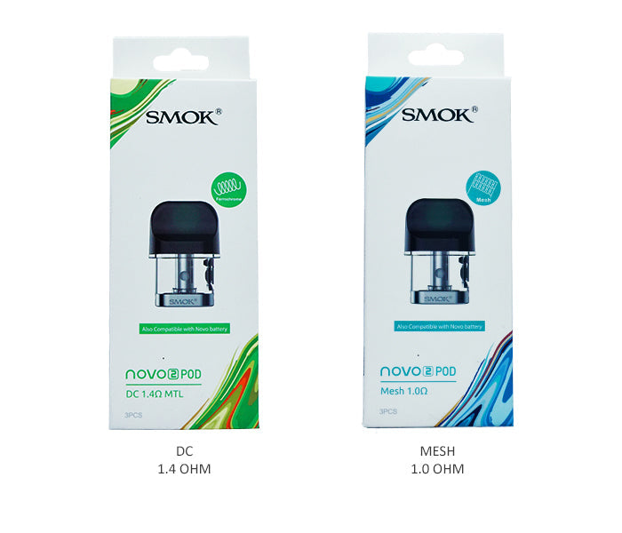 SMOK Novo 2 Replacement Pod Cartridge (Pack of 3)