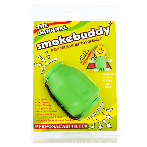 Smokebuddy (Air Filter) Original Personal Air Filter | Lime Green