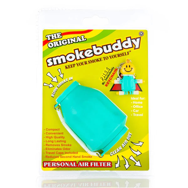 Smokebuddy (Air Filter) Original Personal Air Filter | Teal