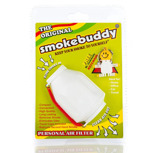 Smokebuddy (Air Filter) Original Personal Air Filter | White