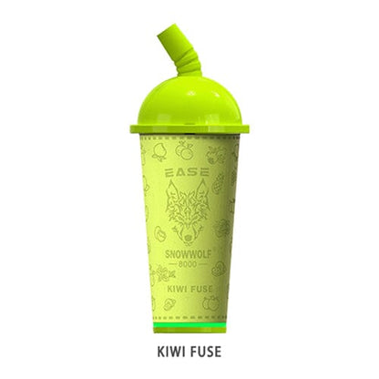 Snowwolf Ease Disposable | 8000 Puffs | 18mL | 5% |  MOQ 10 | Kiwi Fuse
