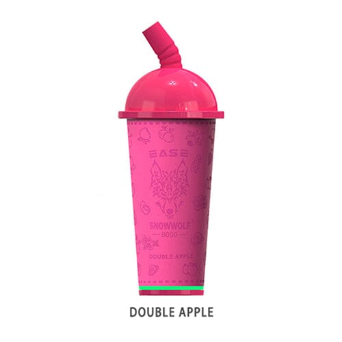 Snowwolf Ease Disposable | 8000 Puffs | 18mL | 5% |  MOQ 10 | Double Apple