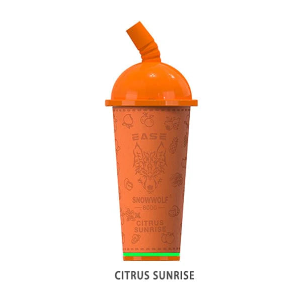 Snowwolf Ease Disposable | 8000 Puffs | 18mL | 5% |  MOQ 10 | Citrus Sunrise