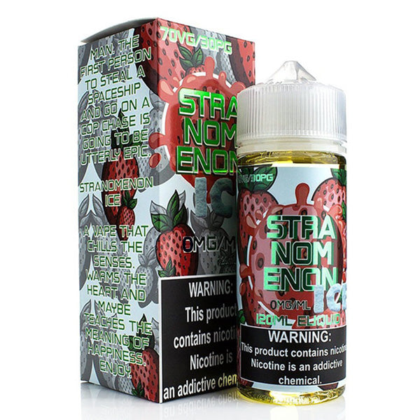 Nomenon and Freenoms Series E-Liquid 120mL (Freebase) | Stranomenon with packaging