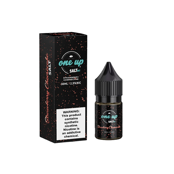 One Up TFN Salt Series E-Liquid 30mL (Salt Nic) | Strawberry Cheesecake with packaging