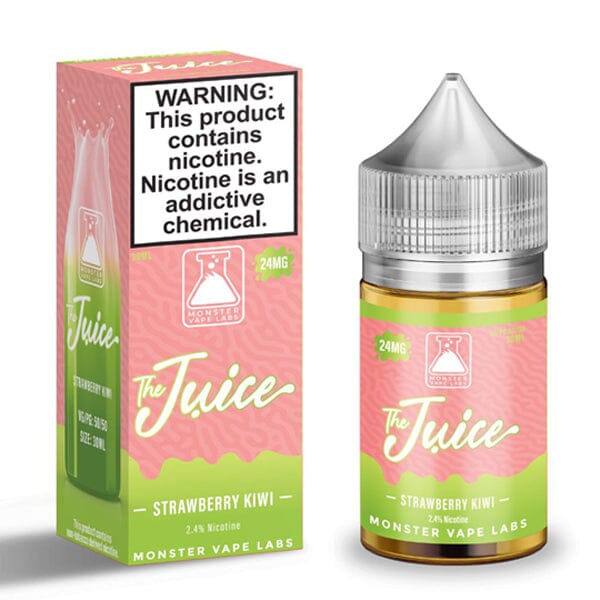 Juice Monster Salt Series E-Liquid 30mL| Strawberry Kiwi with packaging