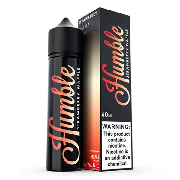 Humble Series E-Liquid | 60mL | (Freebase) | Strawberry Waffle with Packaging