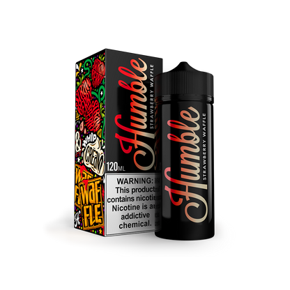 Humble TFN Series E-Liquid | 6mg | 120mL | Freebase | Strawberry Waffle with packaging