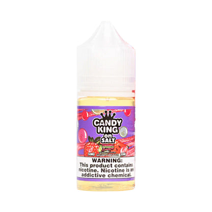 Candy King on Salt Series E-Liquid | 30mL | 50mg | Salt Nic | Strawberry Watermelon Bubblegum