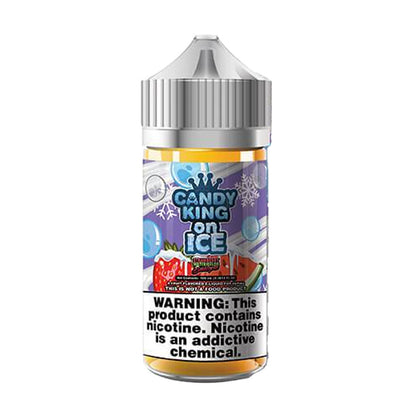 Candy King Series E-Liquid | 100mL | 3mg | Freebase | Strawberry Watermelon Bubblegum Iced