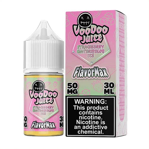 Voodoo Juice FlavorMax Salt Series E-Liquid 30mL - Strawberry Watermelon Ice with packaging