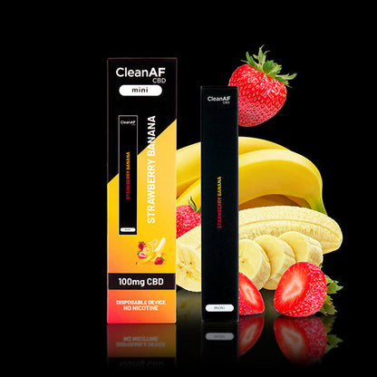 CleanAF CBD Mini Disposable | 100mg