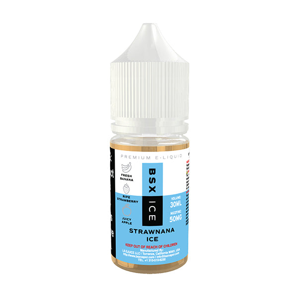 GLAS BSX TFN Salt Series E-Liquid | 30mL (Salt Nic) Strawnana Ice