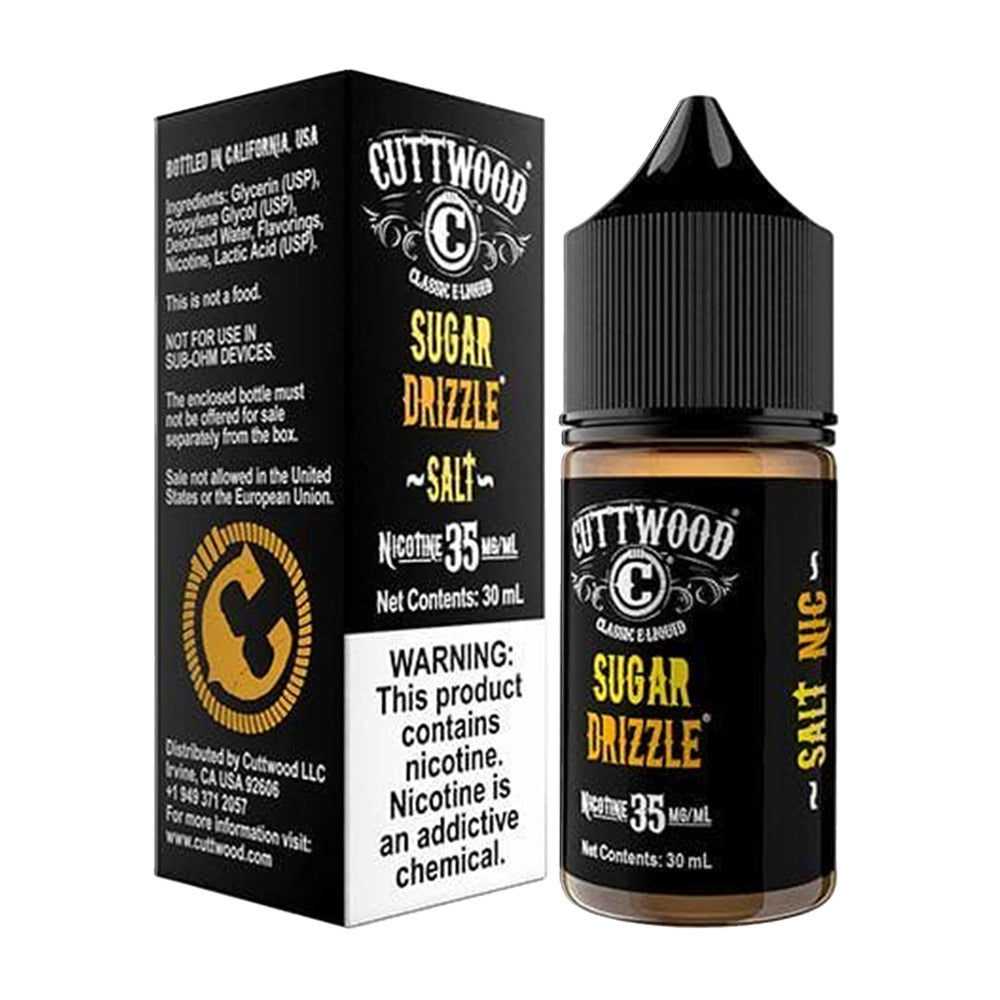 Cuttwood E-Liquid 30mL (Salt Nic) | Sugar Drizzle with packaging