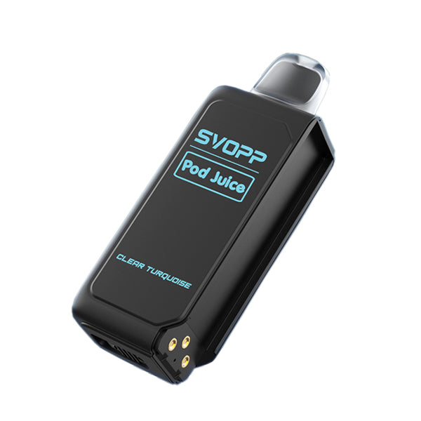 SVOPP Pod 30000 Puff 13mL 50mg MOQ 5 (Pod Only) | Clear Turquoise