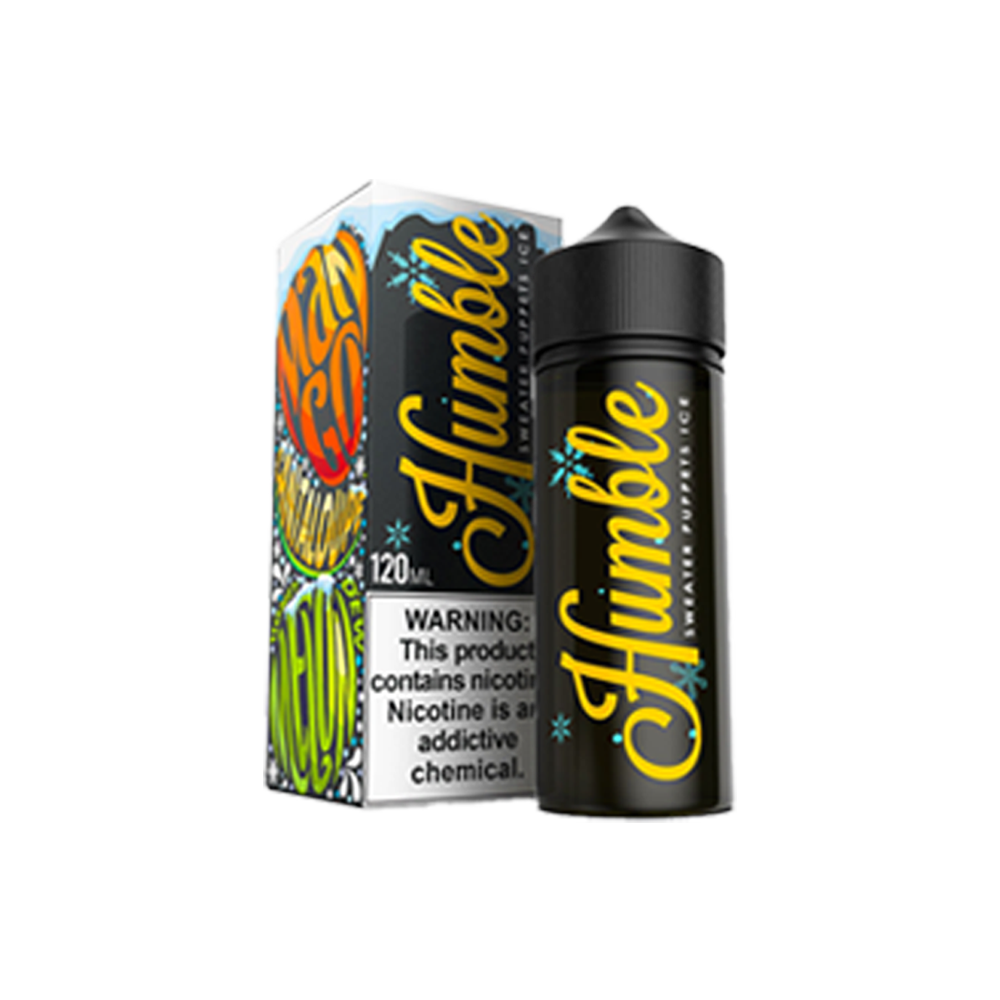 Humble TFN Series E-Liquid | 6mg | 120mL | Freebase | Sweater Puppets Ice with packaging