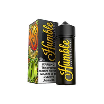 Humble TFN Series E-Liquid | 6mg | 120mL | Freebase | Sweater Puppets with packaging