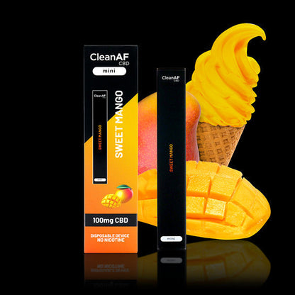 CleanAF CBD Mini Disposable | 100mg