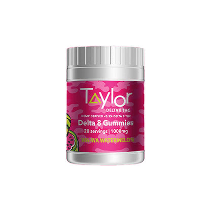 Taylor – D8 + D9 Gummies | 20pc | 1000mg