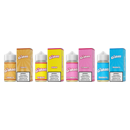 The Graham Series E-Liquid 60mL Group Photo