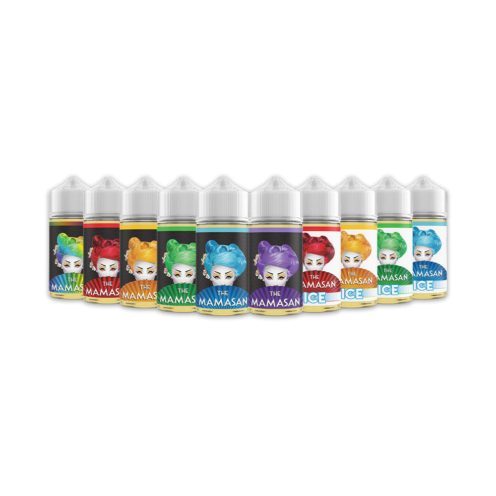 The Mamasan Series E-Liquid 60mL Group Photo