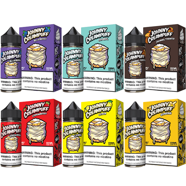 Tinted Brew Johnny Creampuff TFN Series E-Liquid 100mL | Group Photo