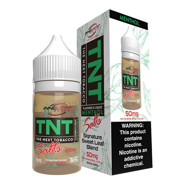 Innevape TNT Salt Series E-Liquid 30mL (Salt Nic) | Tnt  Menthol with packaging