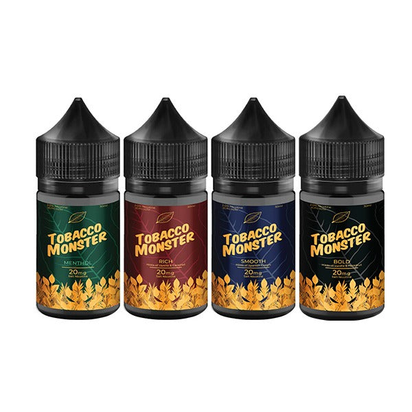 Tobacco Monster Salt Series E-Liquid 30mL Group Photo