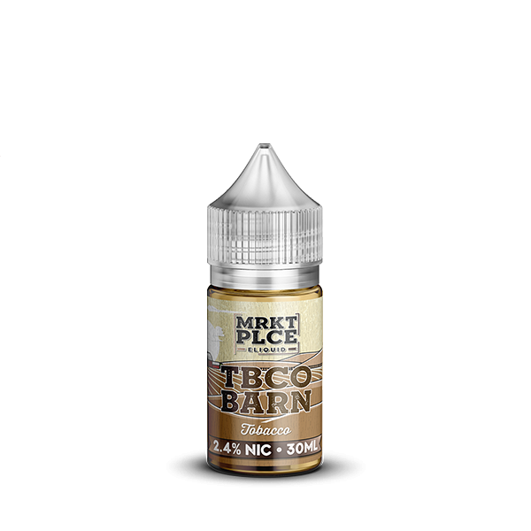 TBCO Barn by MRKT PLCE Salt Series E-Liquid | 30mL (Salt Nic) Tobacco