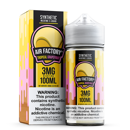 Air Factory TFN Series E-Liquid 100mL (Freebase) | Tropical Grapefruit with packaging