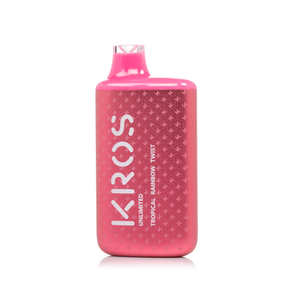 Kros Unlimited Disposable | 6000 puffs | 14mL | 50mg | MOQ 10 | Tropical Rainbow Twist