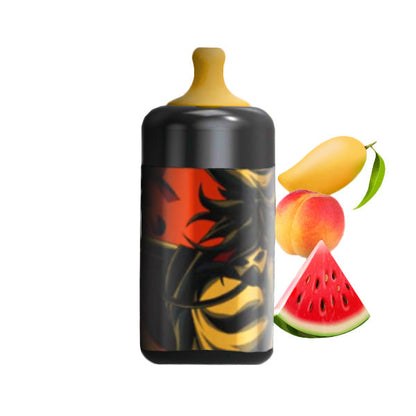 Tugpod ULTRA Disposable | 6000 Puffs | 15mL | 50mg |  MOQ 10 | Mango Peach Watermelon