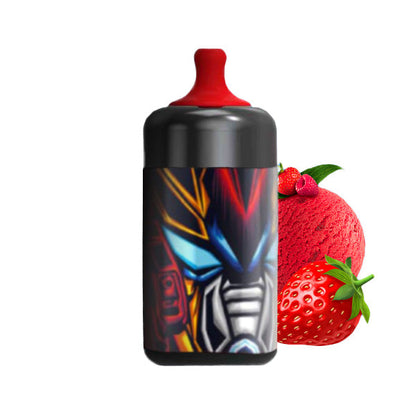 Tugpod ULTRA Disposable | 6000 Puffs | 15mL | 50mg |  MOQ 10 | Strawberry Ice Cream