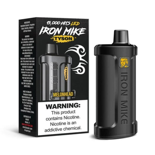 Tyson 2.0 Iron Mike Disposable 15000 Puffs 14mL 50mg MOQ 5 | Melonhead with Packaging