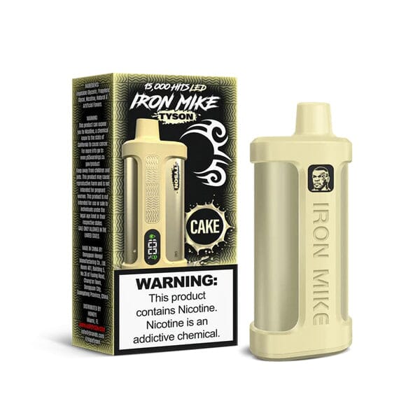 Tyson 2.0 Iron Mike Disposable 15000 Puffs 14mL 50mg MOQ 5 | Cake with Packaging