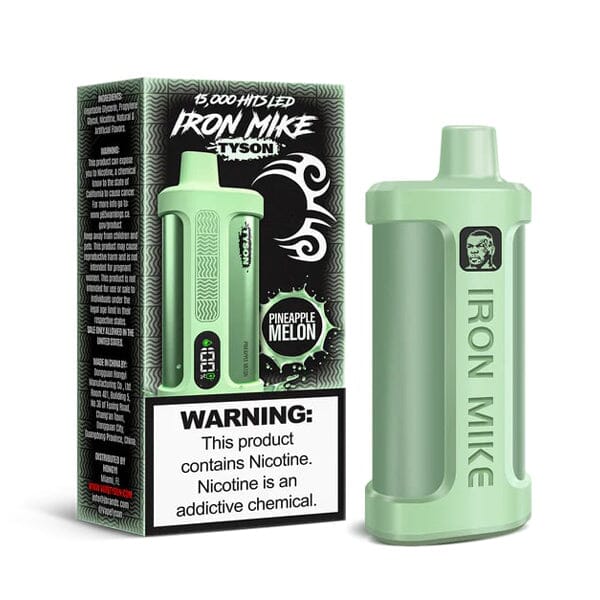 Tyson 2.0 Iron Mike Disposable 15000 Puffs 14mL 50mg MOQ 5 | Pineapple Melon with Packaging