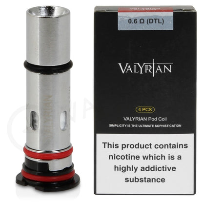 Uwell Valyrian Pod Replacement Coils (4-Pack)