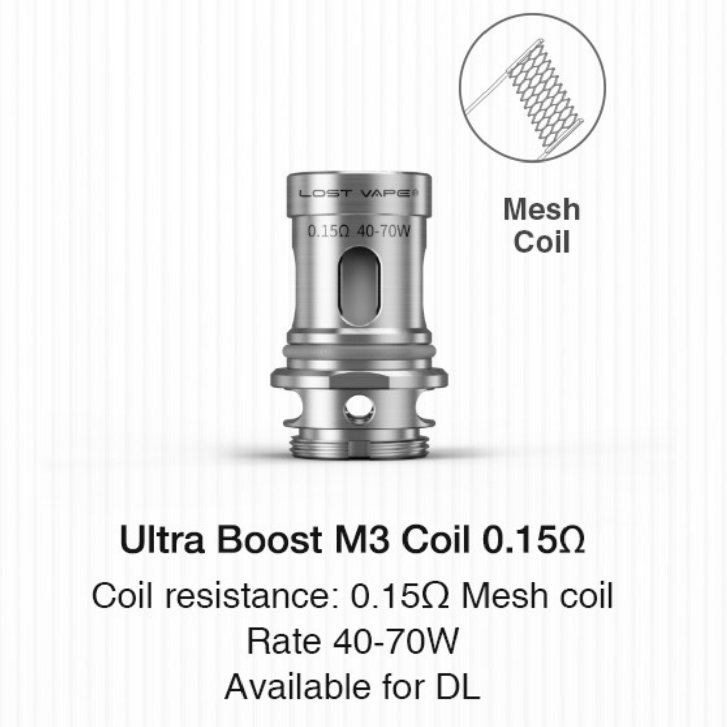 Lost Vape Ultra Boost Coils (5-Pack)